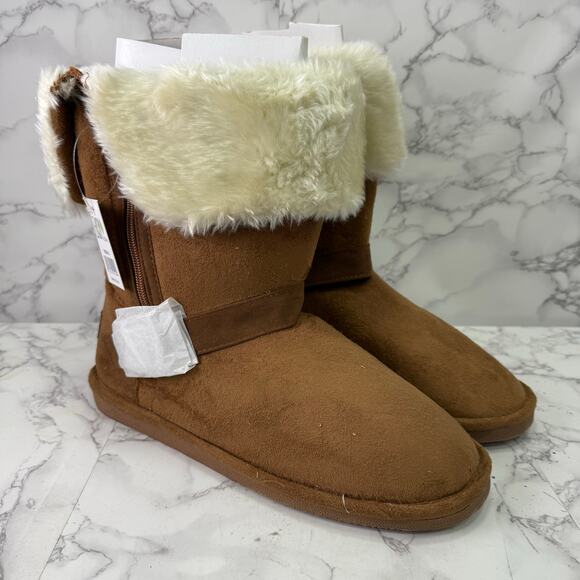 Easy USA Women’s Winter Boots sz 6 Fur Insulated Microfiber NEW # M492 - Picture 10 of 11